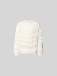 Relaxed Fit Pullover in Strick-Optik von MM6 Maison Margiela - 1