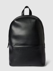 Rucksack mit Label-Applikation von CK Calvin Klein Schwarz - 46