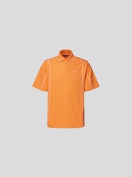 Poloshirt mit Label-Stitching von Jacquemus Orange - 34