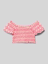 Slim Fit Crop Top aus reiner Baumwolle von s.Oliver RED LABEL - 14