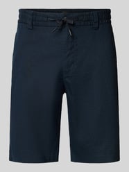 Tapered Chinoshorts aus Leinen-Mix Modell 'DS_3S' von BOSS Orange - 3