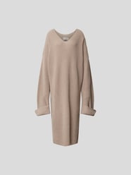 Strickkleid mit V-Ausschnitt von black palms the label Braun - 20