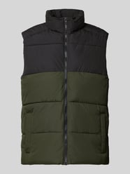 Bodywarmer met opstaande kraag, model 'MAZE' van Jack & Jones - 14