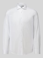 Slim Fit Businesshemd aus Baumwoll-Modal-Mix Modell 'Light Spread Kent' von Seidensticker - 43