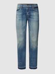 Skinny Fit Jeans mit Reißverschluss Modell 'Paxtyn' von 7 For All Mankind Blau - 10