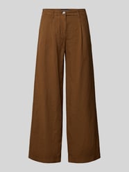 Hose mit weitem Bein und Eingrifftaschen von Luisa Cerano Orange - 44