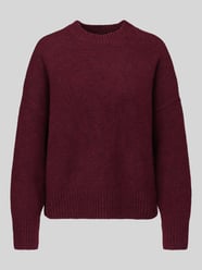 Sweter o kroju oversized z dodatkiem wełny model 'BOOM' od VERO MODA - 32