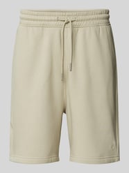 Szorty z dzianiny dresowej o kroju relaxed fit z mieszanki bawełny w stylu jogger od Tom Tailor Denim - 39