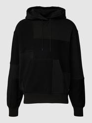 Hoodie mit Kapuze von BOSS Orange Grau / Schwarz - 3