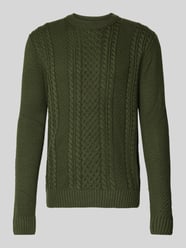 Gebreide pullover met ribboorden, model 'PAUL' van Jack & Jones - 22