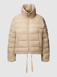 Gewatteerd jack met labeldetails van Marc O'Polo Wit - 46