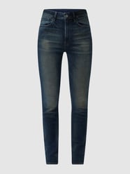 Jeansy o kroju skinny fit z dodatkiem streczu model ‘Kafey’ od G-Star Raw Niebieski - 42