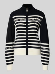 Regular Fit Jacke aus Viskose-Mix in Strick-Optik von LIU JO SPORT - 14