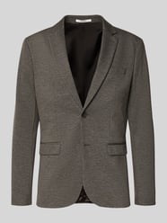 Marynarka garniturowa o kroju slim fit z dodatkiem wiskozy od Selected - 44