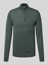 Regular fit schipperstrui van zuivere merinowol, model 'TRAY' van SELECTED HOMME - 39