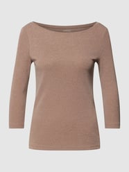 Shirt met lange mouwen van katoen van Montego Bruin - 18