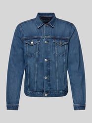 Jeansjacke mit Label-Patch Modell 'TRUCKER' Tommy Hilfiger von Tommy Hilfiger Blau - 6