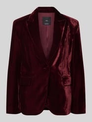 Regular Fit Blazer aus Samt Modell 'COMBI' von Mango Bordeaux - 4