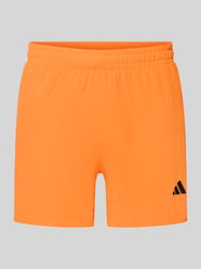 Regular Fit Shorts mit Logo-Print Modell 'Power' von adidas Training Orange - 4