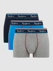 Boxershort in een set van 3 stuks, model 'Sven' van Pepe Jeans Blauw / turquoise - 36