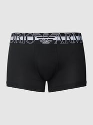 Trunks mit Logo-Bund von Emporio Armani Schwarz - 28