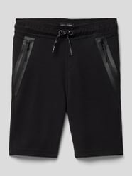 Bermudas mit Label-Detail Modell 'Braga' von CARS JEANS Schwarz - 2