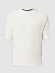 T-Shirt aus Baumwolle von Tom Tailor Denim Weiß - 12