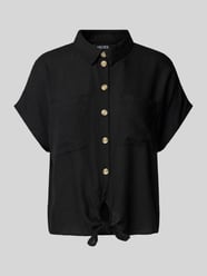 Boxy fit overhemdblouse met knoopdetail, model 'PIA' van Pieces - 12