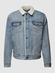 Jeansjacke mit Kunstfellbesatz von Levi's® Blau - 41