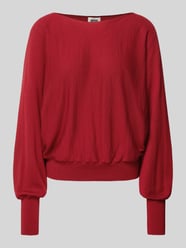 Oversized gebreide pullover met boothals model 'GERLINA' van DRYKORN - 25