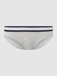 Slipy z dodatkiem streczu w zestawie 3 szt.  od TOMMY HILFIGER Szary - 33