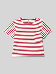 T-shirt o kroju regular fit z dodatkiem wiskozy model ‘NELLA’ od ONLY - 47