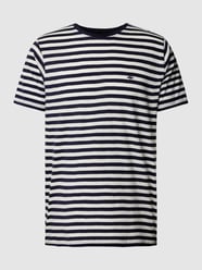 T-shirt w paski od Fynch-Hatton Niebieski - 30