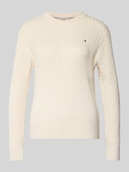 Regular fit pullover met kabelpatroon van Tommy Hilfiger - 35