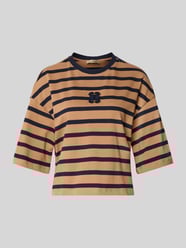 T-shirt krótki z wyhaftowanym logo od Smith and Soul - 31