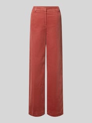 Relaxed Fit Anzughose aus Cord von Christian Berg Woman Selection Orange - 2