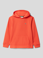 Hoodie mit Label-Patch von Lacoste Rot - 14