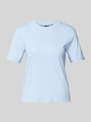 T-Shirt mit Seitenschlitzen von s.Oliver RED LABEL Blau - 14
