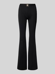 Bootcut Anzughose mit Gürtel von Liu Jo White - 13