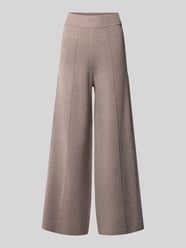 Stoffhose mit Ziernähten von Christian Berg Woman Beige - 44