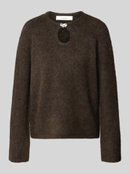 Sweter o kroju relaxed fit z mieszanki wełny z dodatkiem wełny z alpaki model ‘LULU’ od Selected Femme - 22