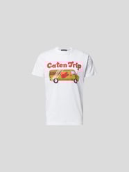 T-Shirt mit Motiv-Print von Dsquared2 Weiß - 43