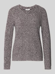 Sweter z dzianiny kroju regular fit z mieszanki bawełny od s.Oliver RED LABEL - 21