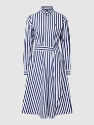 Overhemdjurk met streepmotief, model 'ELA' van Polo Ralph Lauren Blauw - 11