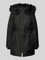 Parka taliowana z obszyciem ze sztucznego futra model ‘IRIS’ od Only - 30