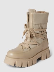 Boots mit Plateausohle Modell 'LISBETH' von Marc O'Polo Beige - 38
