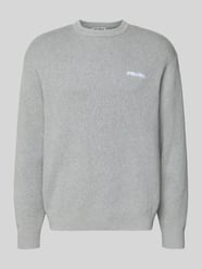Strickpullover mit Label-Stitching von REVIEW - 28