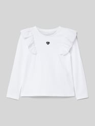 Shirt met lange mouwen en labeldetail van Guess - 4