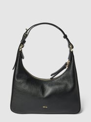 Torba hobo z detalem z logo model ‘8PM’ od Abro Czarny - 28
