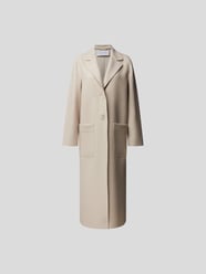 Wollmantel mit Reverskragen von Harris Wharf London Beige - 5